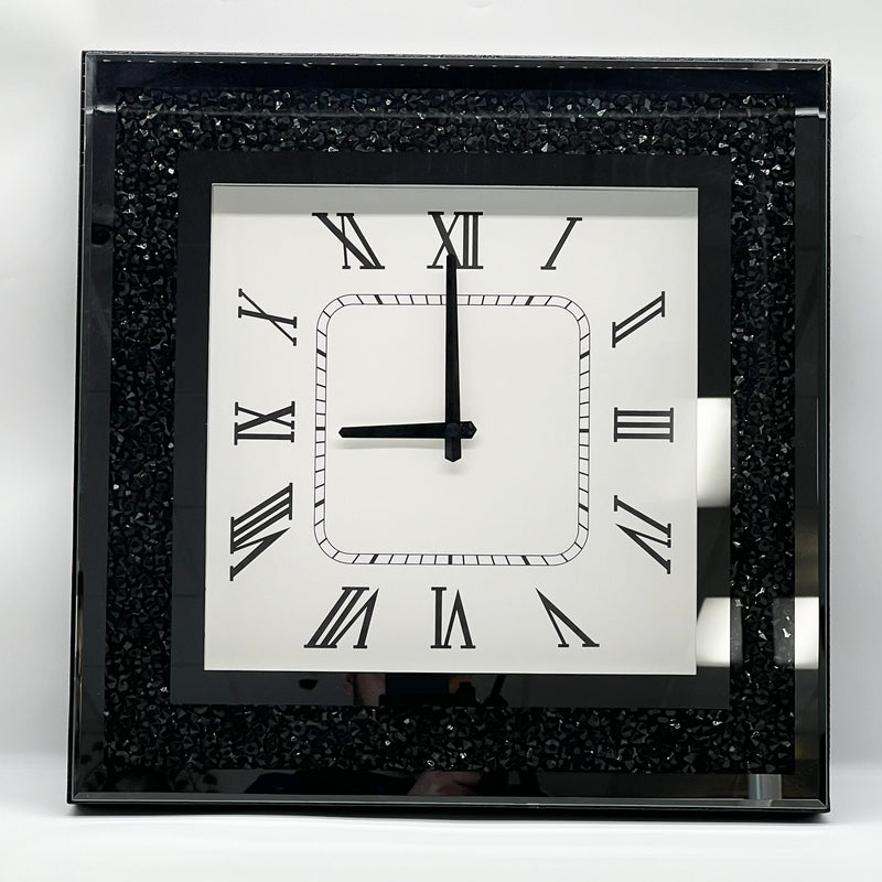 Mirrored Wall Clock