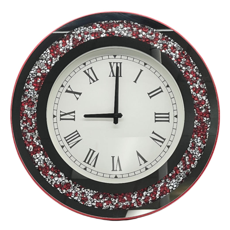 Mirrored Wall Clock