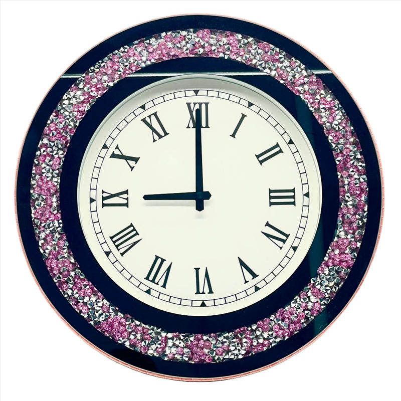 Mirrored Wall Clock