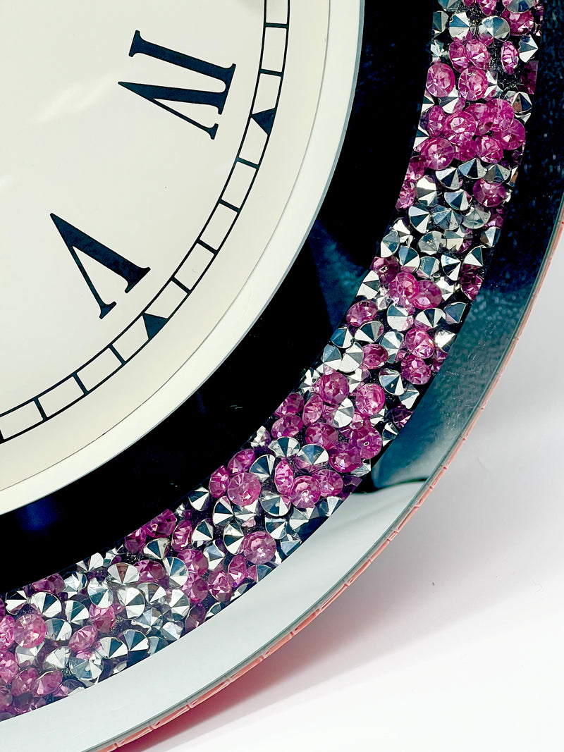 Mirrored Wall Clock