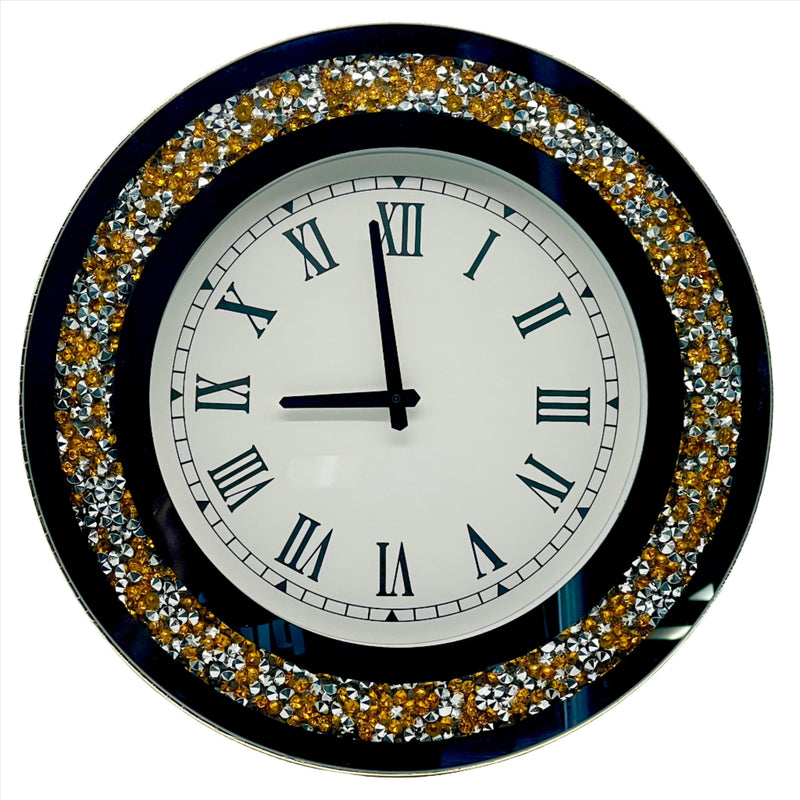 Mirrored Wall Clock