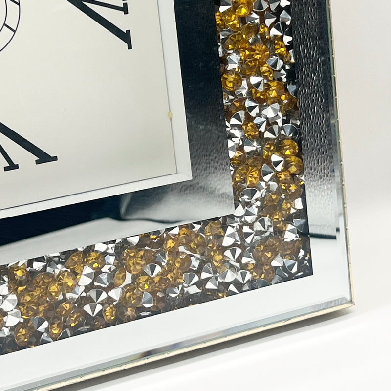 Mirrored Wall Clock