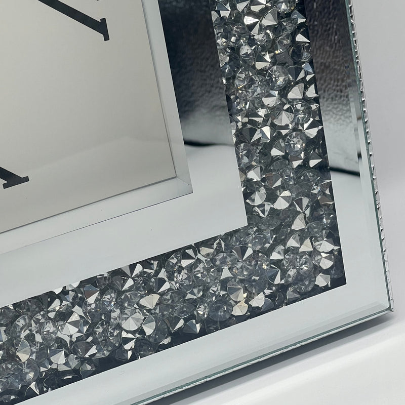 Mirrored Wall Clock
