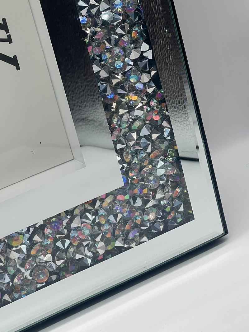 Mirrored Wall Clock