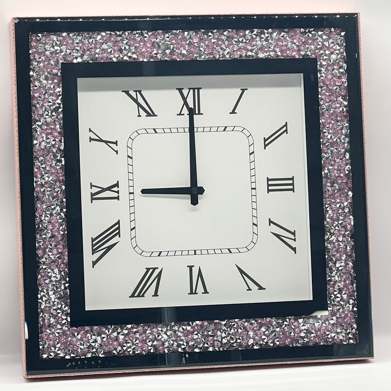 Mirrored Wall Clock