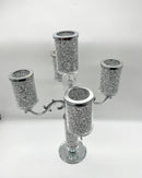 Candle Holder Glass Crystal Decoration