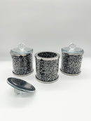 3pcs Canister Set Crystal Decoration
