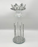 Candle Holder Glass Crystal Decoration