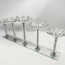 Candle Holder Glass Crystal Decoration