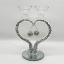 Candle Holder Glass Crystal Decoration