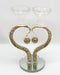 Candle Holder Glass Crystal Decoration