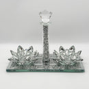 Candle Holder Glass Crystal Decoration