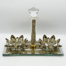 Candle Holder Glass Crystal Decoration
