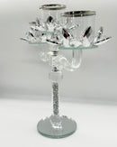Candle Holder Glass Crystal Decoration