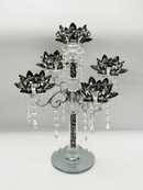 Candle Holder Glass Crystal Decoration