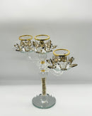 Candle Holder Glass Crystal Decoration