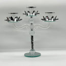 Candle Holder Glass Crystal Decoration