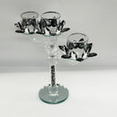 Candle Holder Glass Crystal Decoration