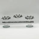 Candle Holder Glass Crystal Decoration