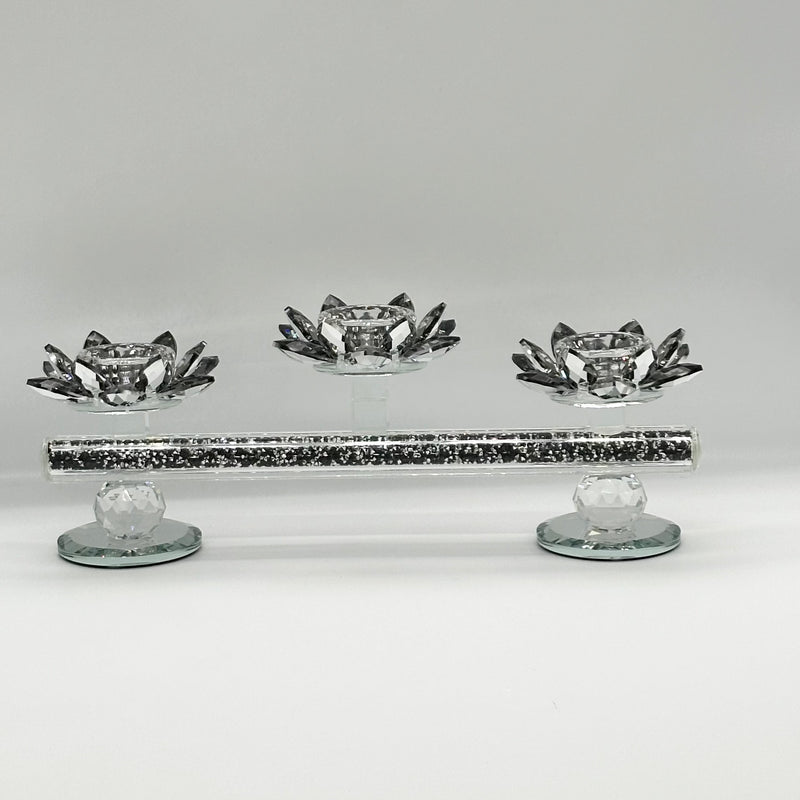 Candle Holder Glass Crystal Decoration