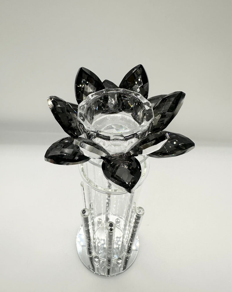 Candle Holder Glass Crystal Decoration