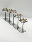 Candle Holder Glass Crystal Decoration