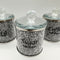 3pcs Canister Set Crystal Decoration