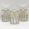 3pcs Canister Set Crystal Decoration