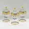 3pcs Canister Set Crystal Decoration