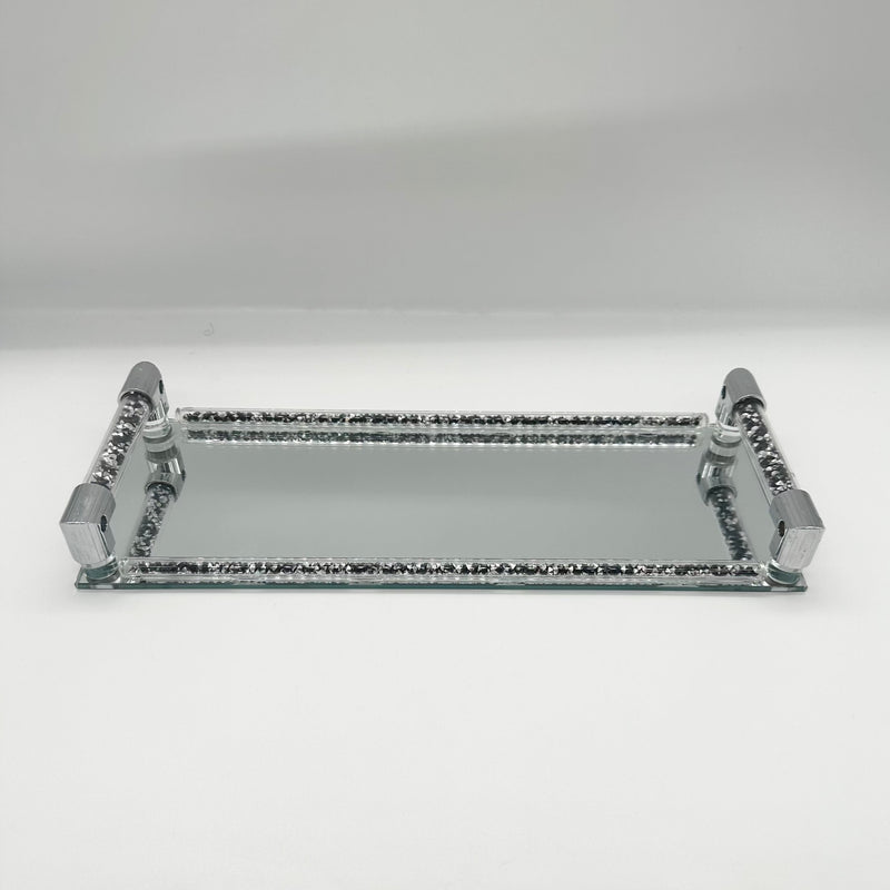 Serving Tray Crystal Decoration