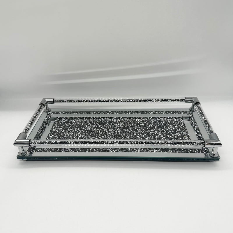 Serving Tray Crystal Decoration