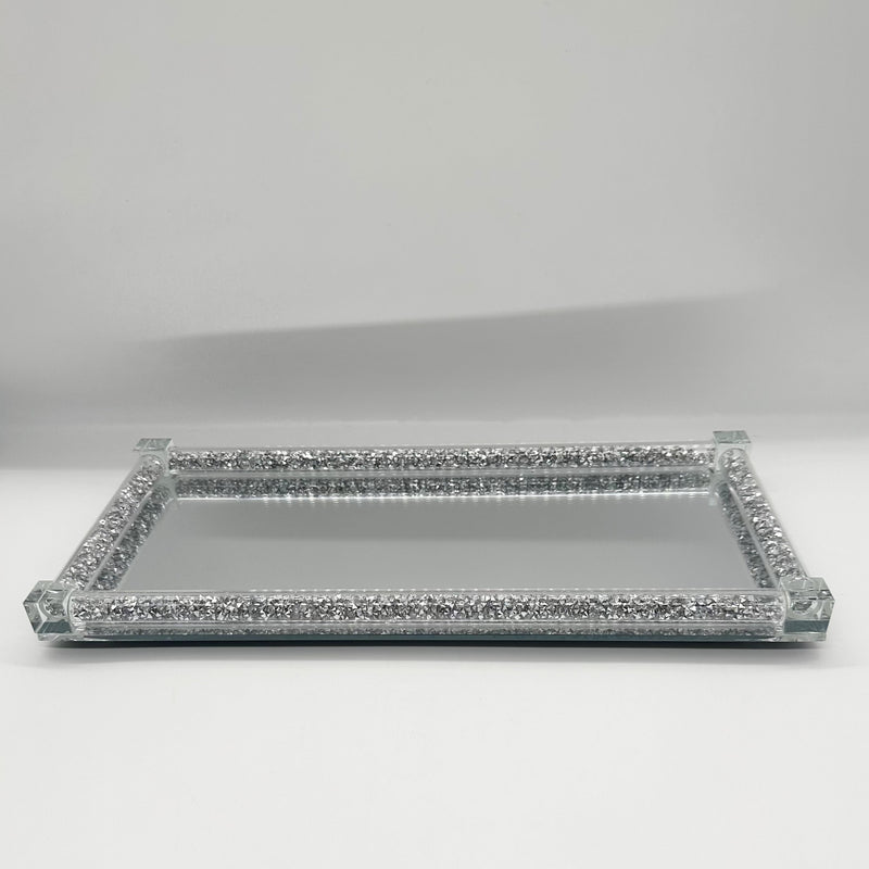Serving Tray Crystal Decoration