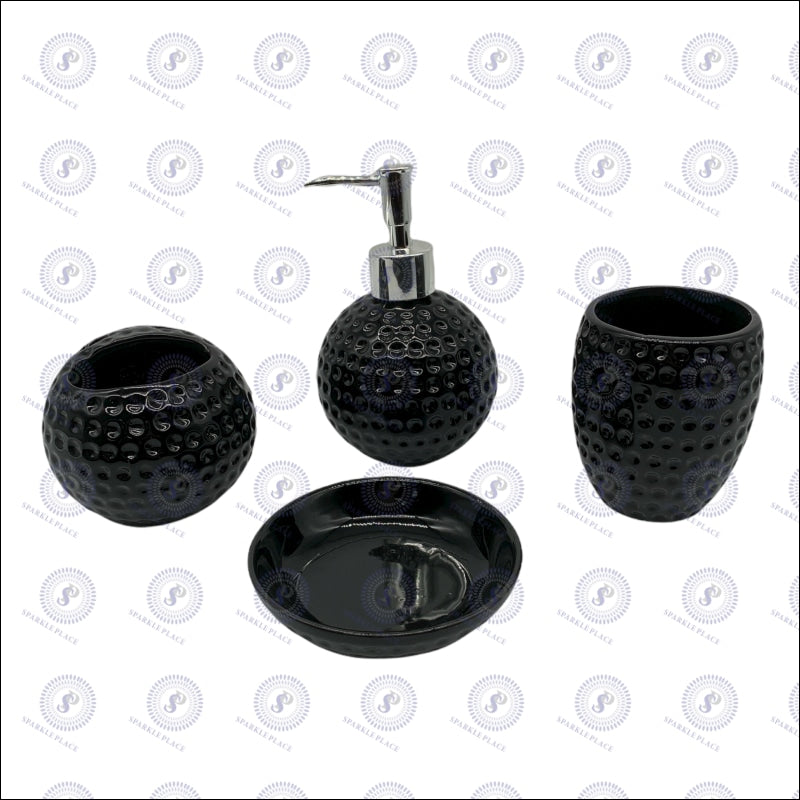 4 Pcs Bathroom Set