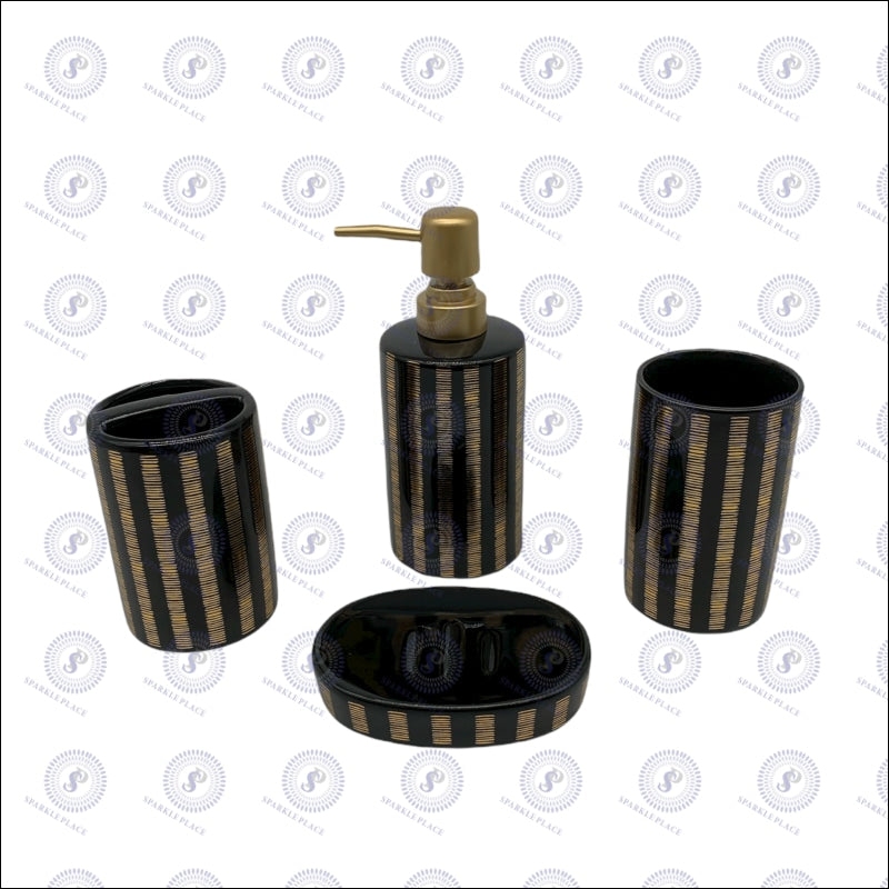 4 Pcs Bathroom Set