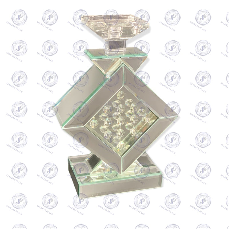 Floating Crystal Candle Holder