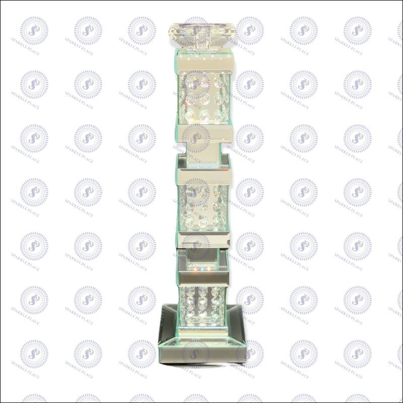 Floating Crystal Candle Holder