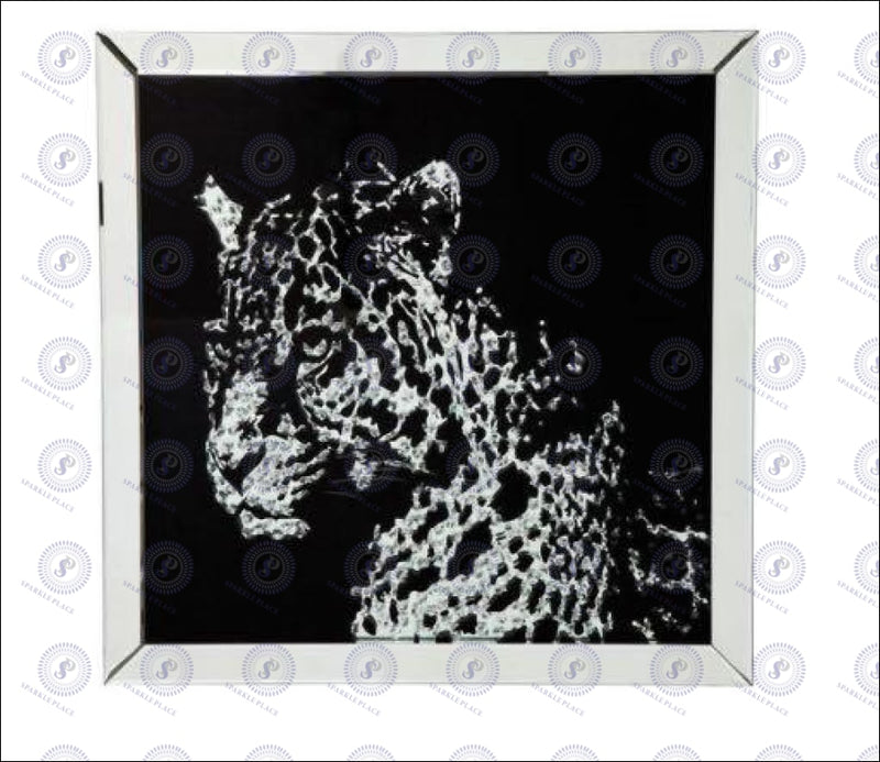 Leopard Mirrored Portrait