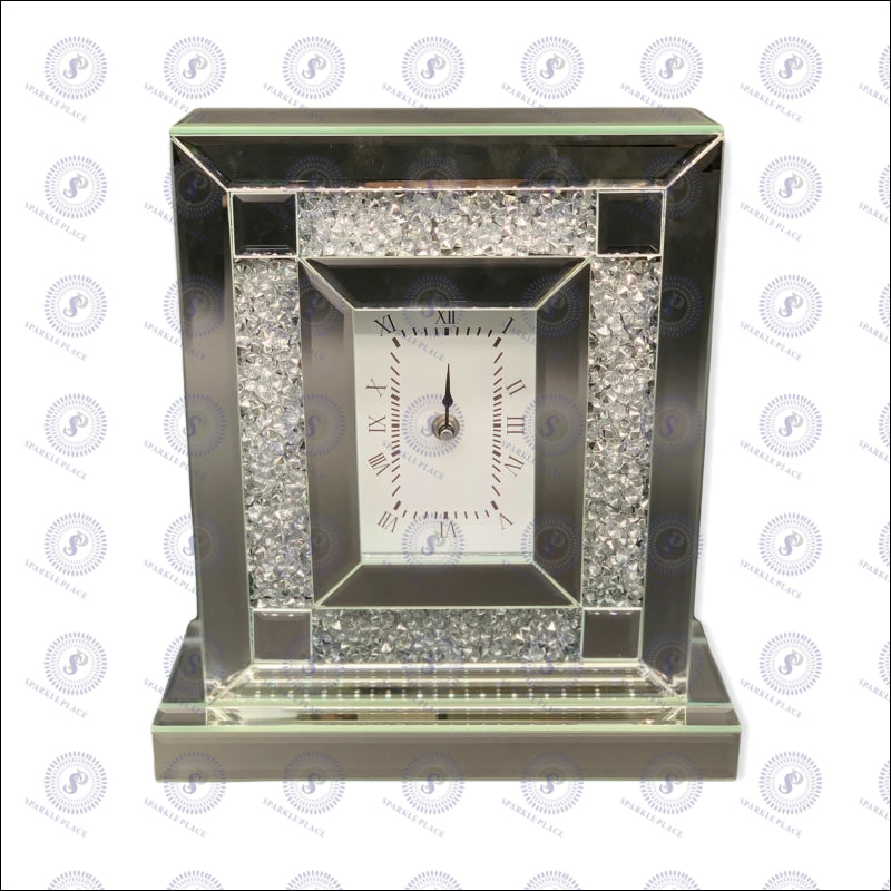 Mirrored Desk Clock