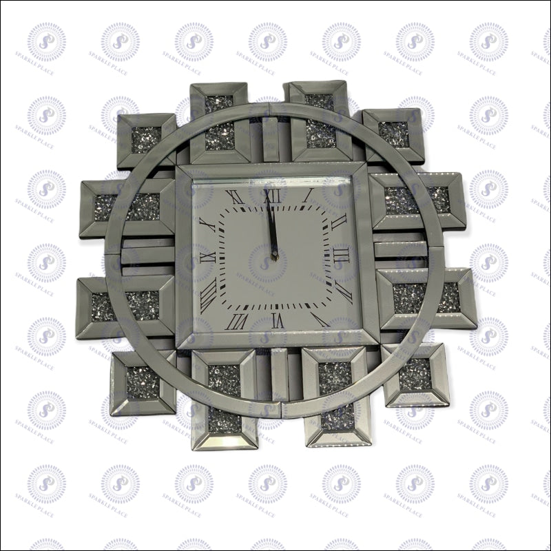 Mirrored Wall Clock