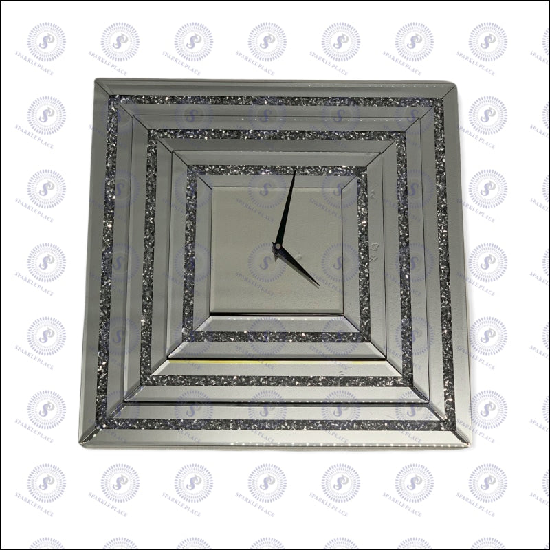 Mirrored Wall Clock