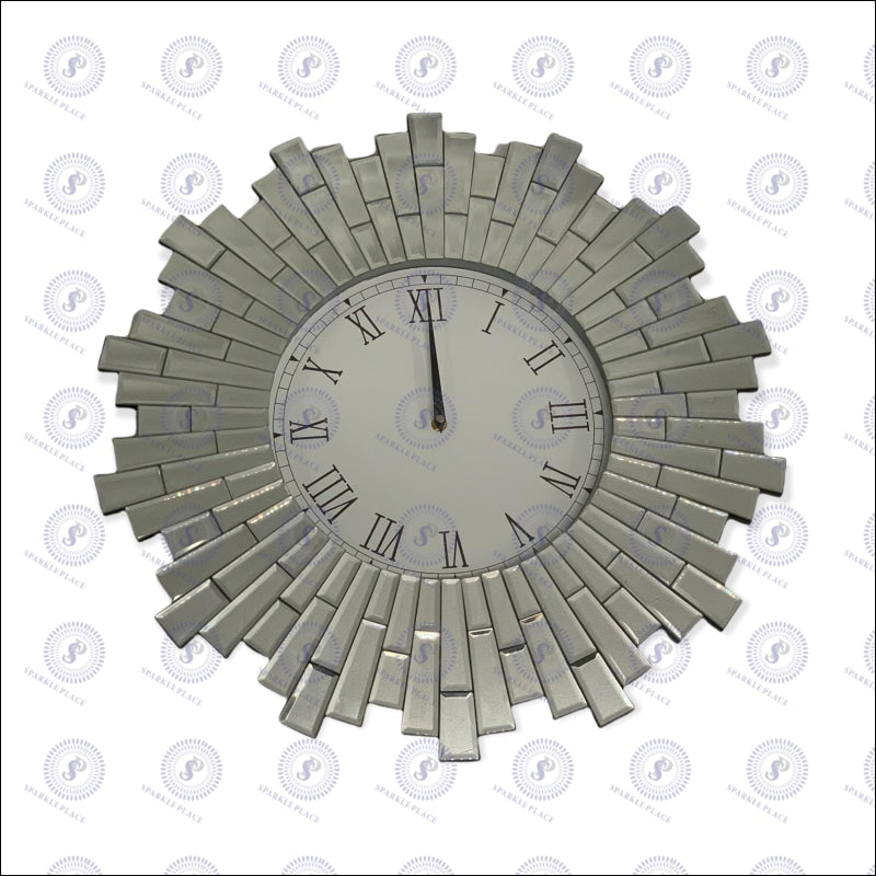Mirrored Wall Clock