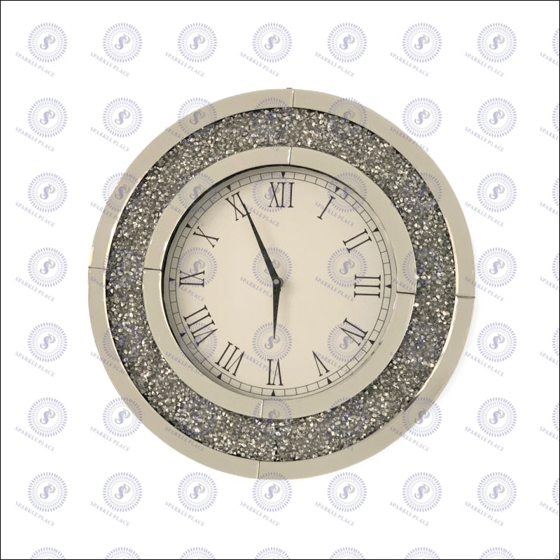 Mirrored Wall Clock